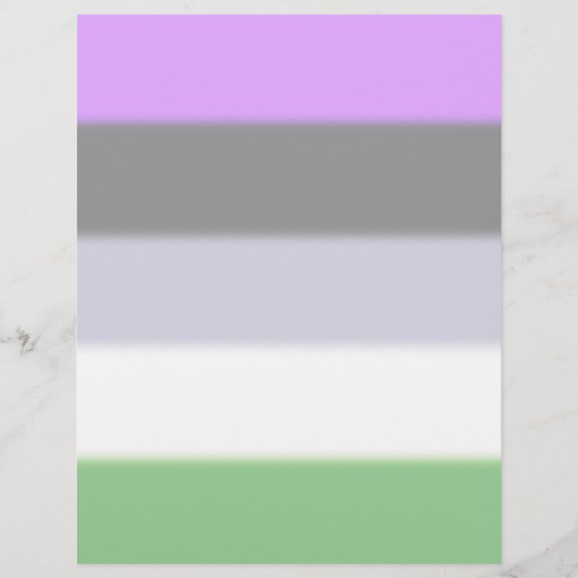 Falln Genderqueer Pride Flagga (Framsida)