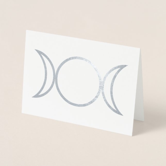 Falln Goddess Symbol Folierat Kort (Framsida)