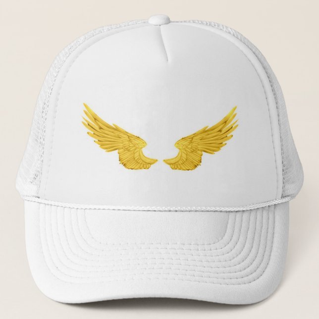Falln Golden Angel Vingar Truckerkeps (Framsida)