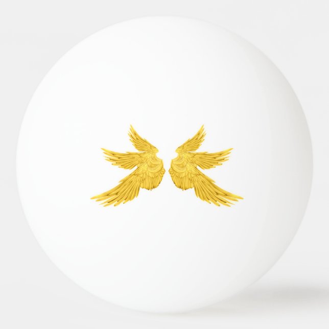 Falln Golden Archangel Vingar Pingisboll (Framsidan)