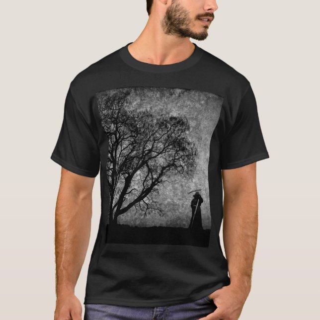 Falln Grim Reaper Art Boundaries between T-shirt (Framsida)