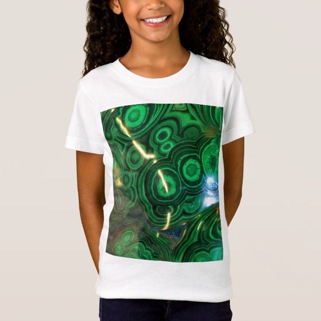 Falln-Grönt, rastrerade stenar T Shirt (Framsida)