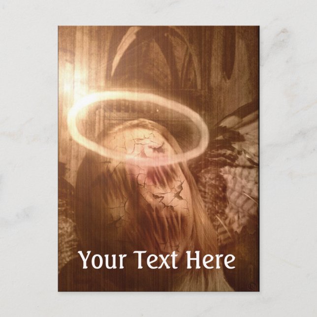 Falln Guardian Angel Vykort (Framsida)