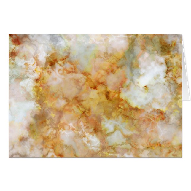 Falln Guld Rippled Marble OBS Kort (Framsidan Horizontal)