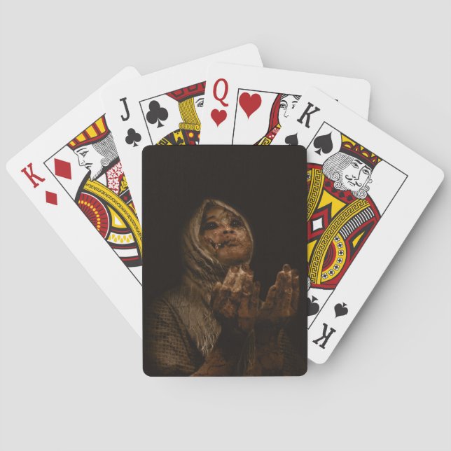 Falln har barmhärtighet casinokort (Baksidan)
