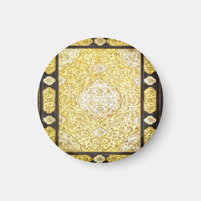 Falln Helig Guld Magnet (Framsidan)