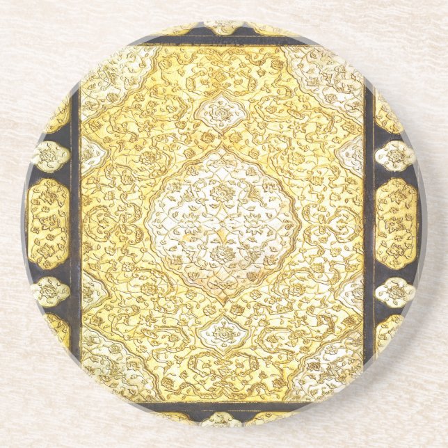 Falln Helig Guld Underlägg Sandsten (Framsidan)