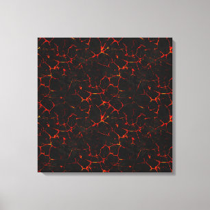 Falln Hett Lava Canvastryck