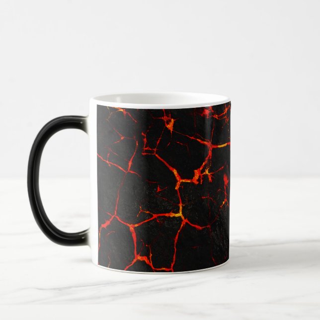 Falln Hett Lava Magisk Mugg (Vänster)