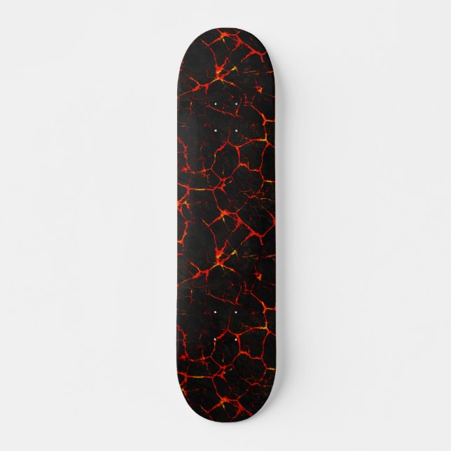 Falln Hett Lava Old School Skateboard Bräda 21,6 Cm (Framsida)