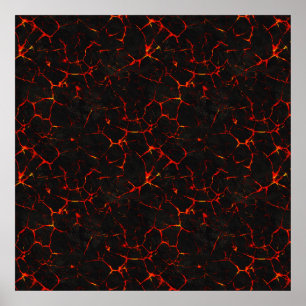 Falln Hett Lava Poster