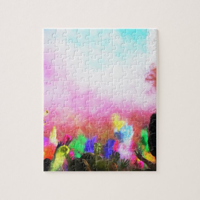 Falln Holi Färg Pussel (Vertikal)
