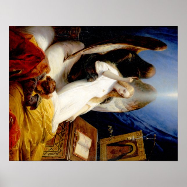 Falln i dödens ängel poster (Framsidan)