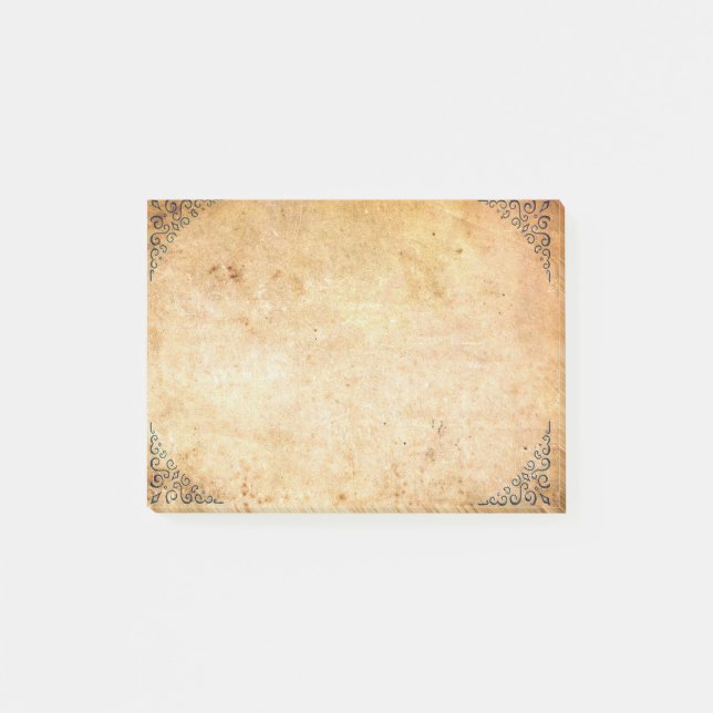 Falln inramade tränga någon åldraspapper post-it block (Framsida)