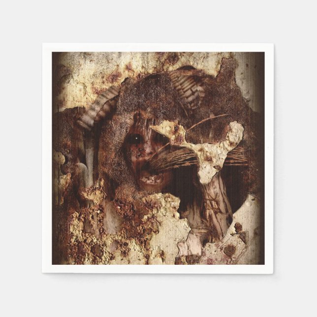 Falln insvälld inom pappersservett (Framsidan)