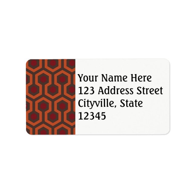 Falln Kubrick Adressetikett (Framsidan)