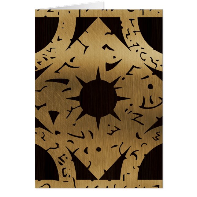 Falln Lament Side F Hälsningskort (Framsidan)