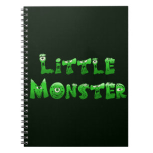 Falln Little Monster Anteckningsbok Med Spiral