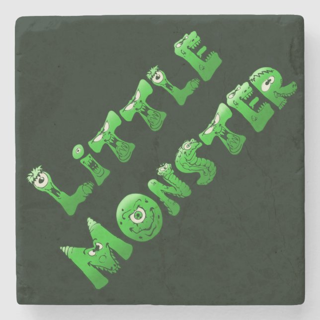 Falln Little Monster Stenunderlägg (Framsidan)