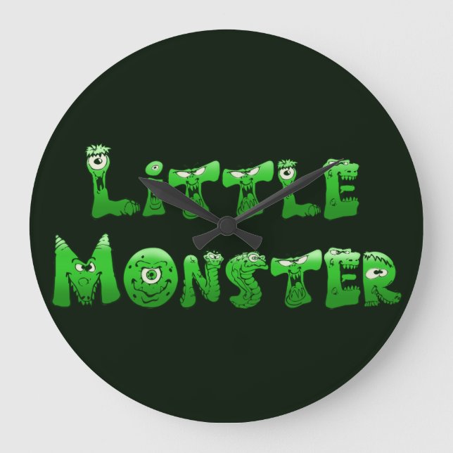 Falln Little Monster Stor Klocka (Framsida)