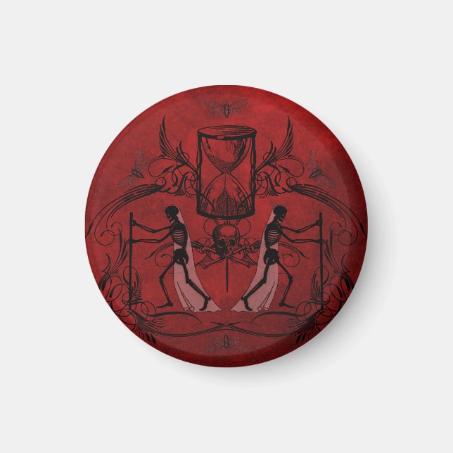 Falln Memento Mori Magnet (Framsidan)