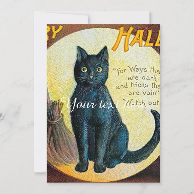 Falln Merry Halloween Cat (Framsida)