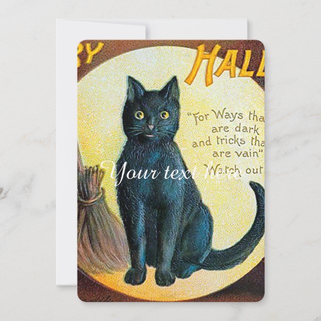 Falln Merry Halloween Cat (Framsida)