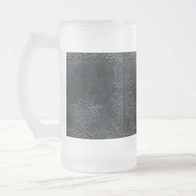 Falln Mörk Tribal Frostat Ölglas (Vänster)
