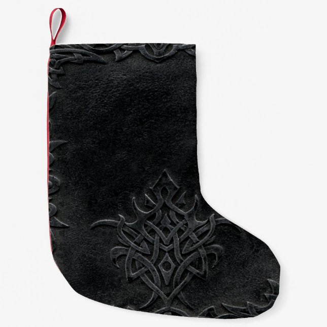 Falln Mörk Tribal Liten Julstrumpa (Framsidan)