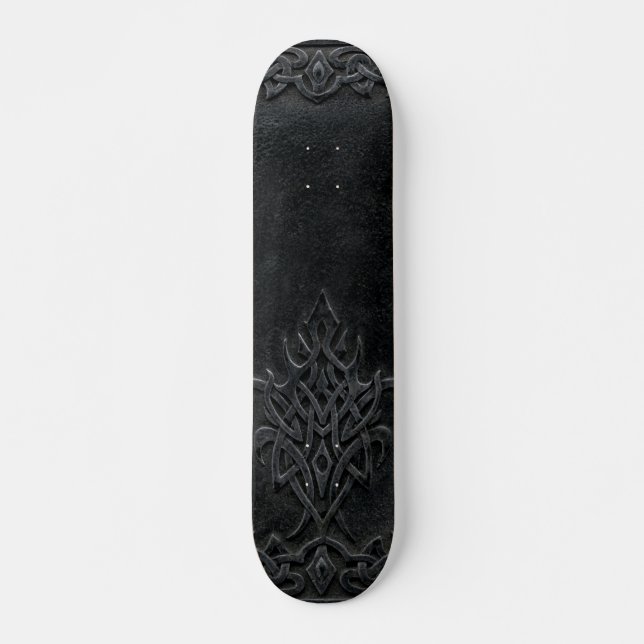 Falln Mörk Tribal Mini Skateboard Bräda 18,7 Cm (Framsida)