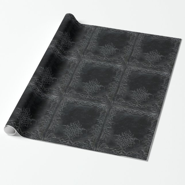 Falln Mörk Tribal Presentpapper (Utrullad)
