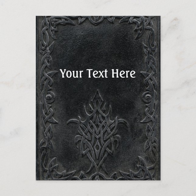 Falln Mörk Tribal Vykort (Framsida)