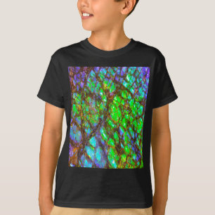 Falln påfågel Ammolite T Shirt