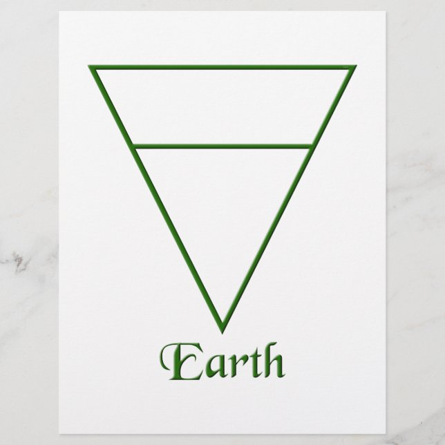 Falln Pagan Earth Inslag Symbol (Framsida)