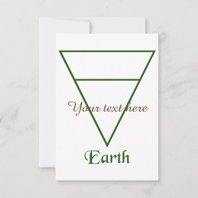Falln Pagan Earth Inslag Symbol (Framsida)