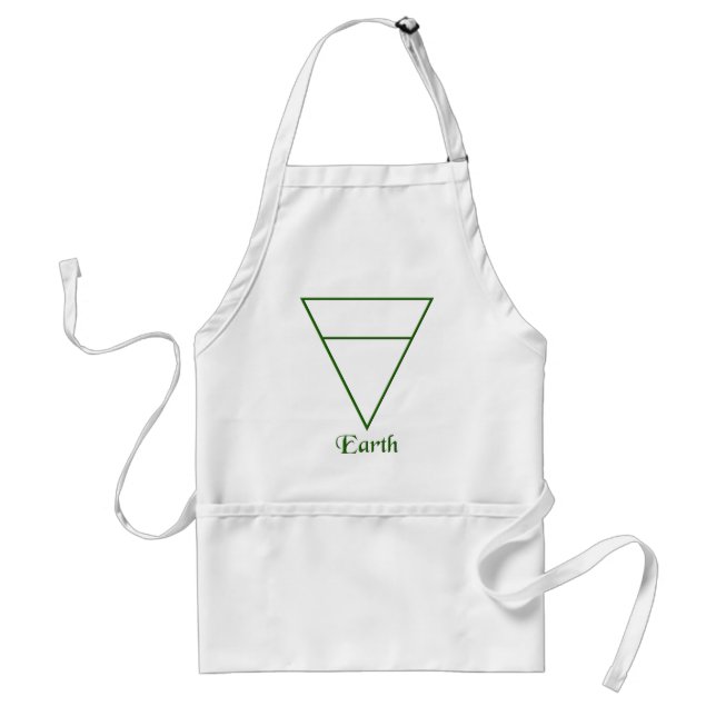 Falln Pagan Earth Inslag Symbol Förkläde (Framsidan)