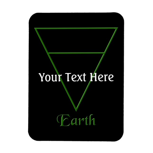 Falln Pagan Earth Inslag Symbol Magnet (Vertikal)