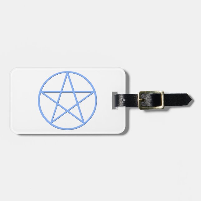 Falln Pagan Pentacle Bagagebricka (Horisontell Framsida)