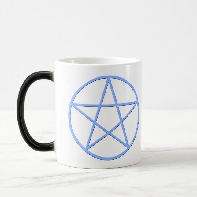Falln Pagan Pentacle Magisk Mugg (Vänster)