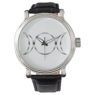 Falln Pagan Triple Goddess Symbol Armbandsur
