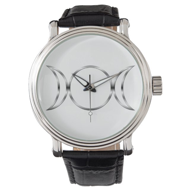 Falln Pagan Triple Goddess Symbol Armbandsur (Framsida)