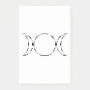 Falln Pagan Triple Goddess Symbol Post-it Block