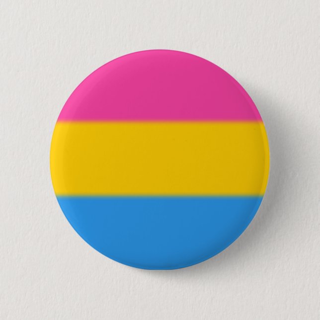 Falln Pansexual Pride Flagga Knapp (Framsida)