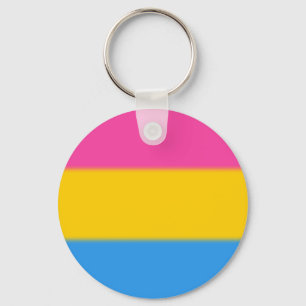 Falln Pansexual Pride Flagga Nyckelring