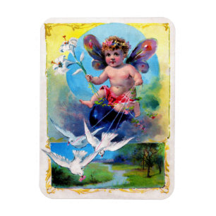 Falln Påsk Fairy Magnet