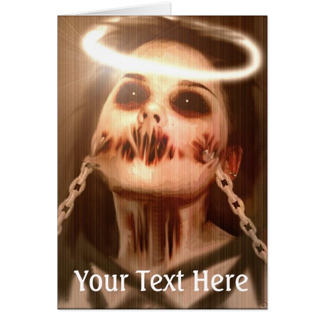 Falln Personal Savior Hälsningskort (Framsidan)