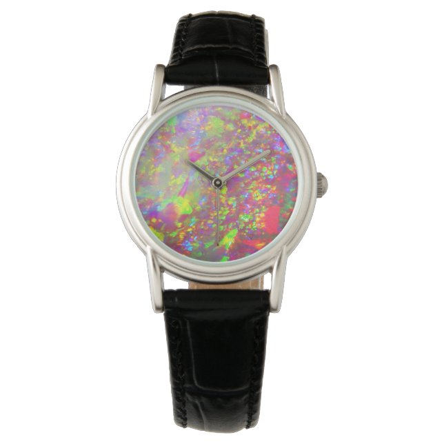 Falln Rainbow Brazilian Opal Armbandsur (Framsida)