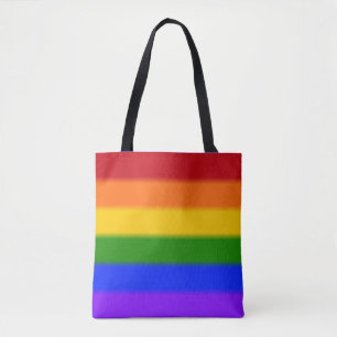 Falln Rainbow Gay pride Flagga Tygkasse