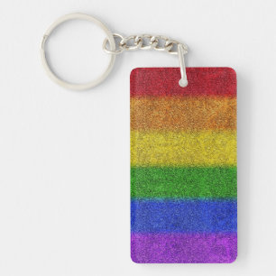 Falln Rainbow Glitter-övertoning
