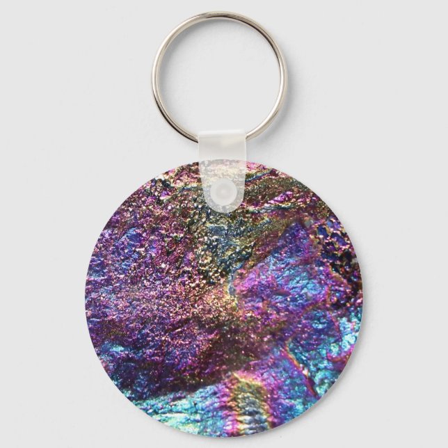Falln Rainbow Sten Nyckelring (Framsida)